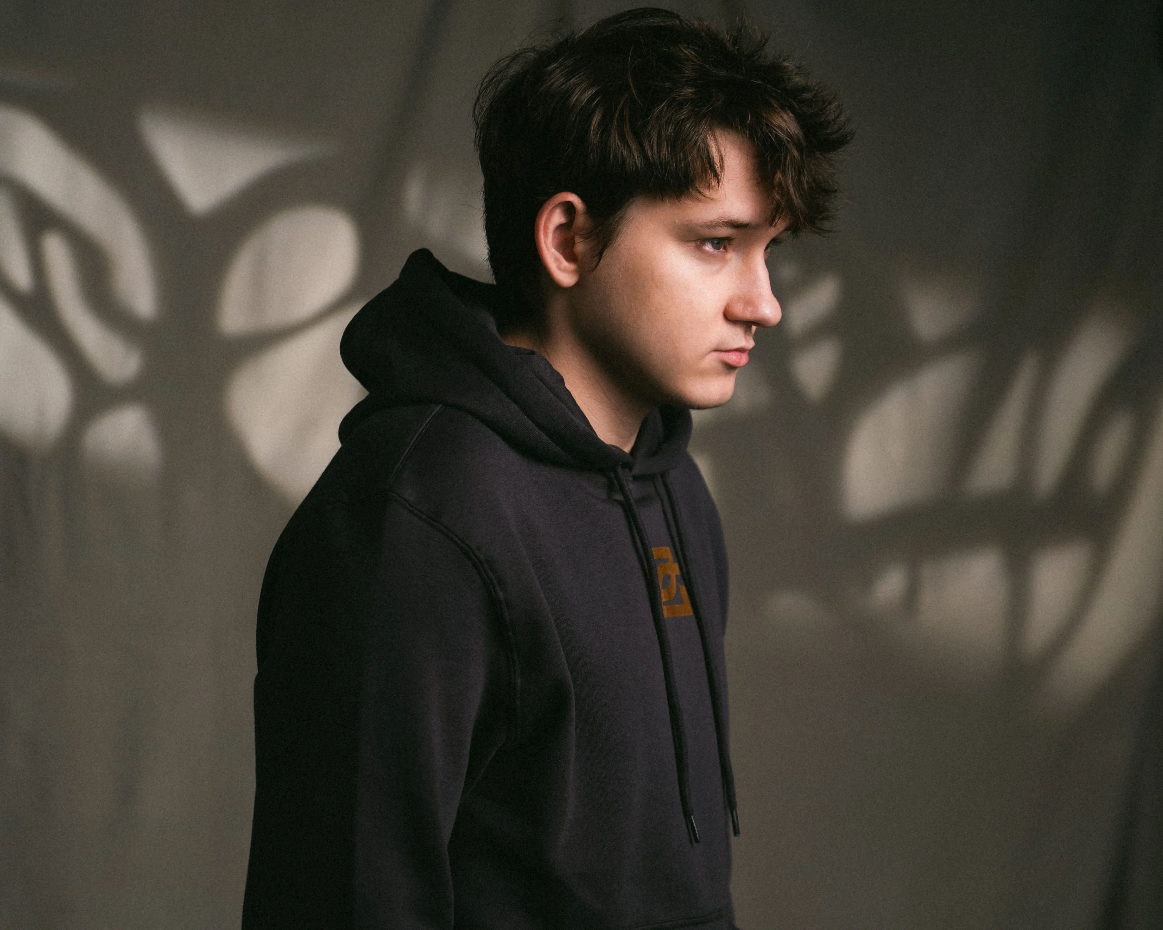 Black Logo Hoodie - Image 6