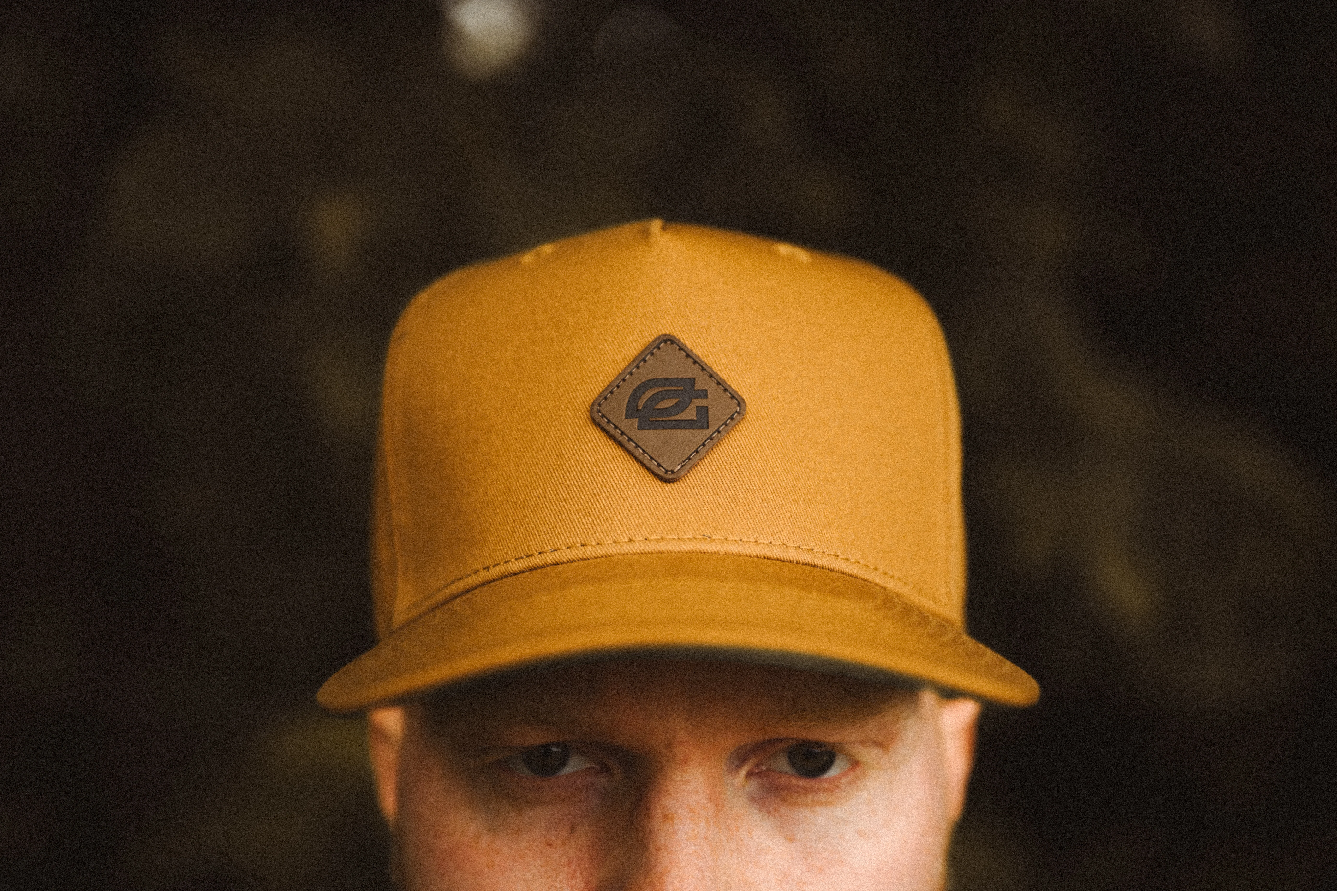 GL Fall Leather Patch Hat - Image 3