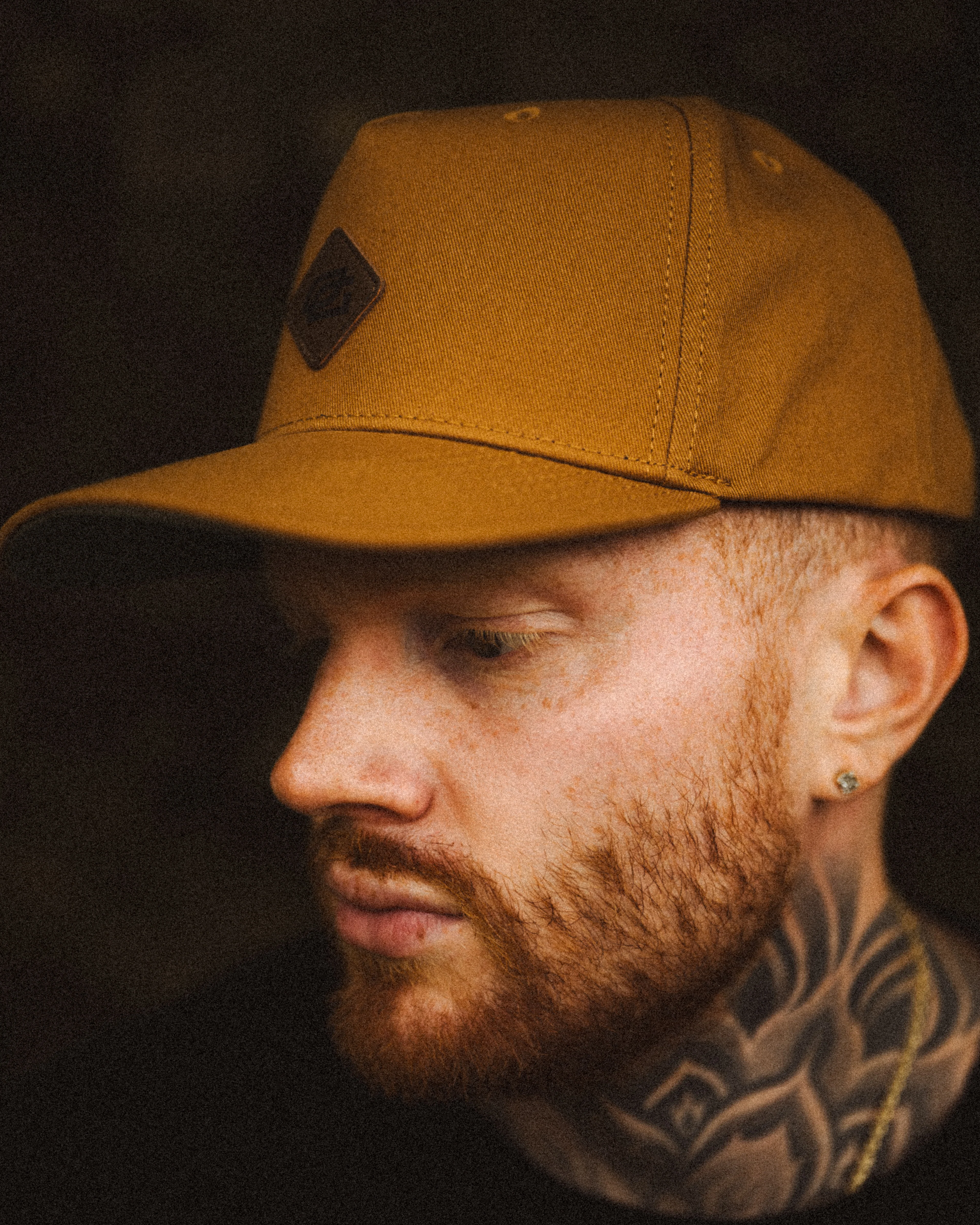 GL Fall Leather Patch Hat - Image 8