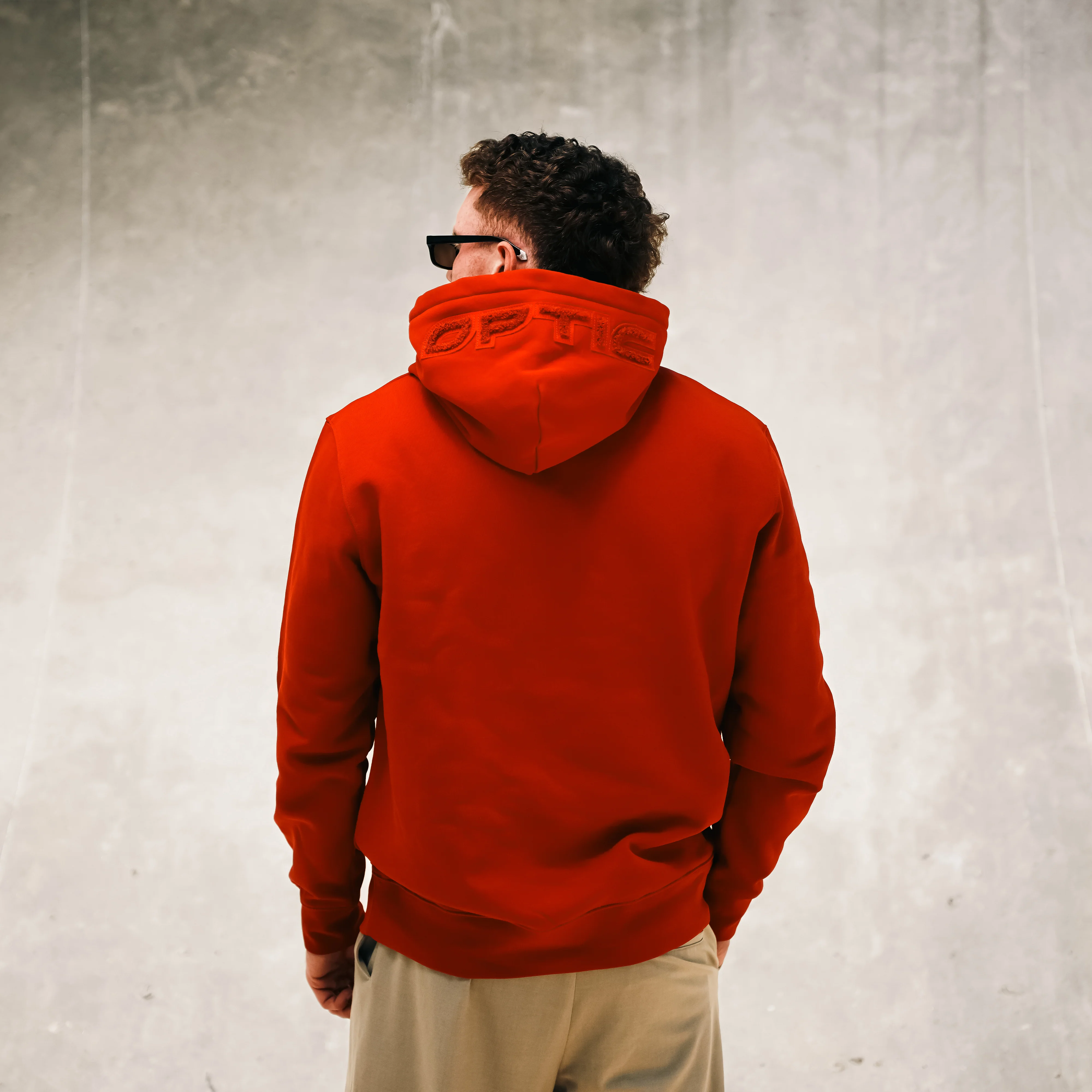 Major 3 Crimson Chenille Hoodie - Image 5