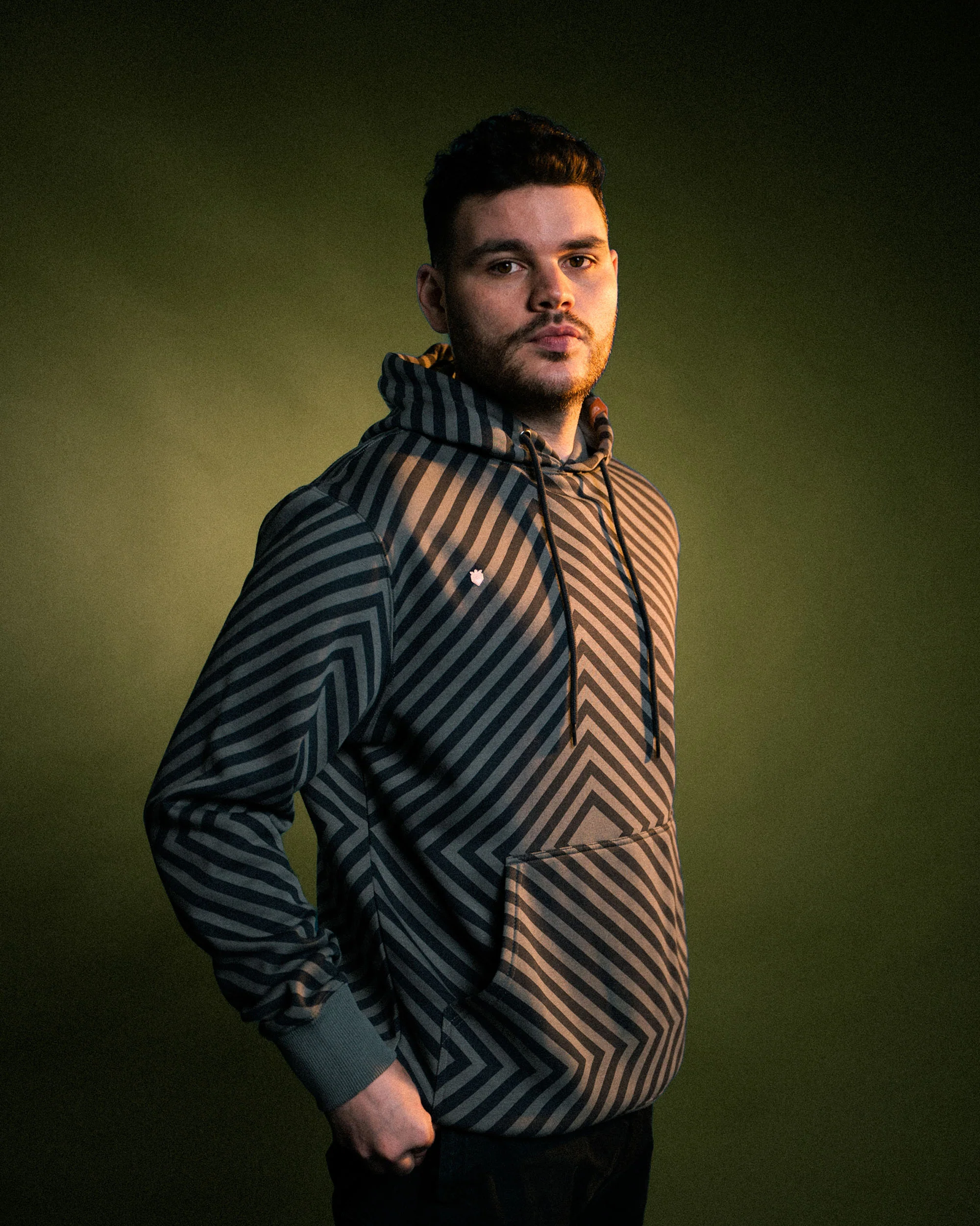 Scump Watch Party Designer Hoodie (Stone) - Image 2