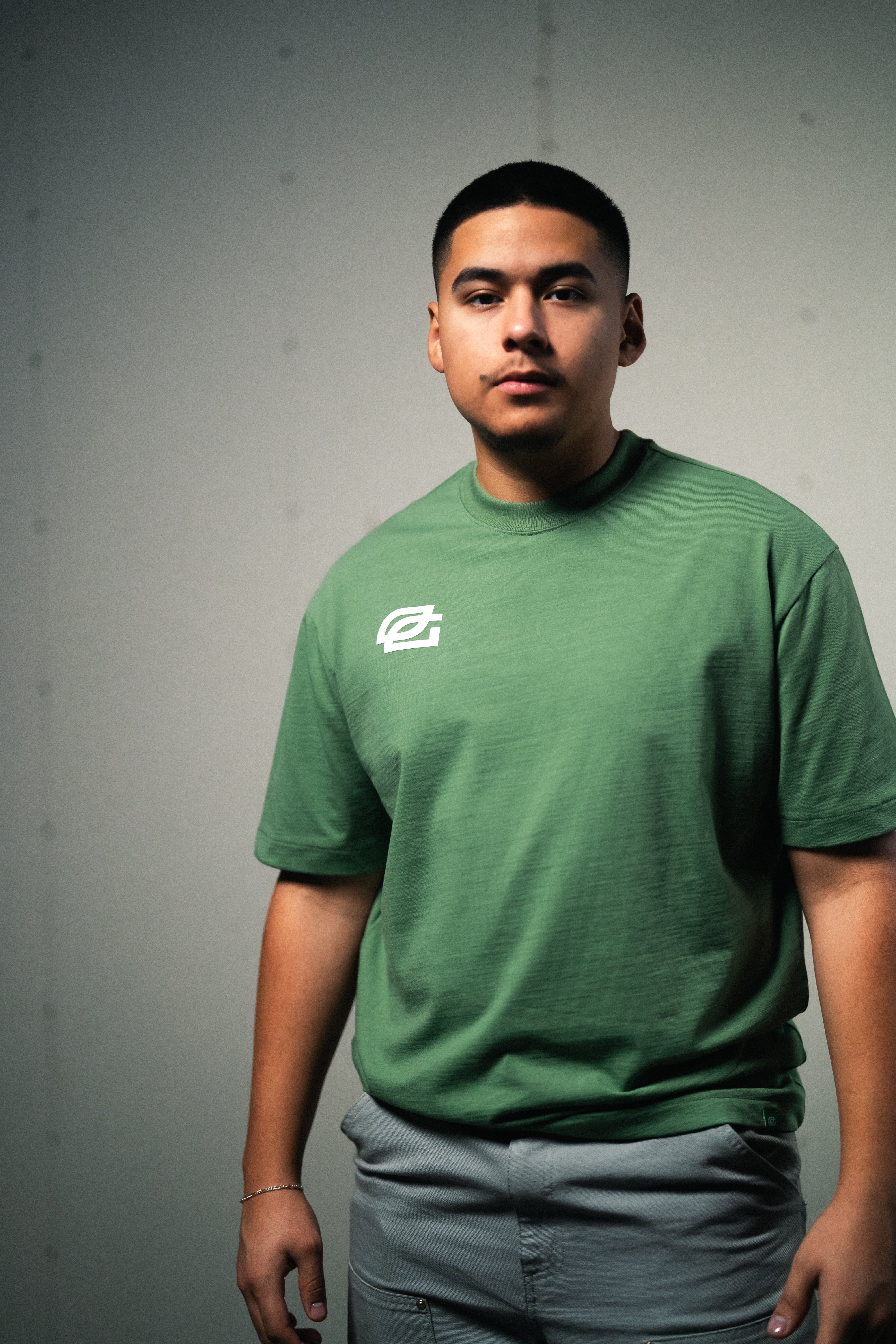 Seasonal Logo Tee in Fatigue Green - Image 5