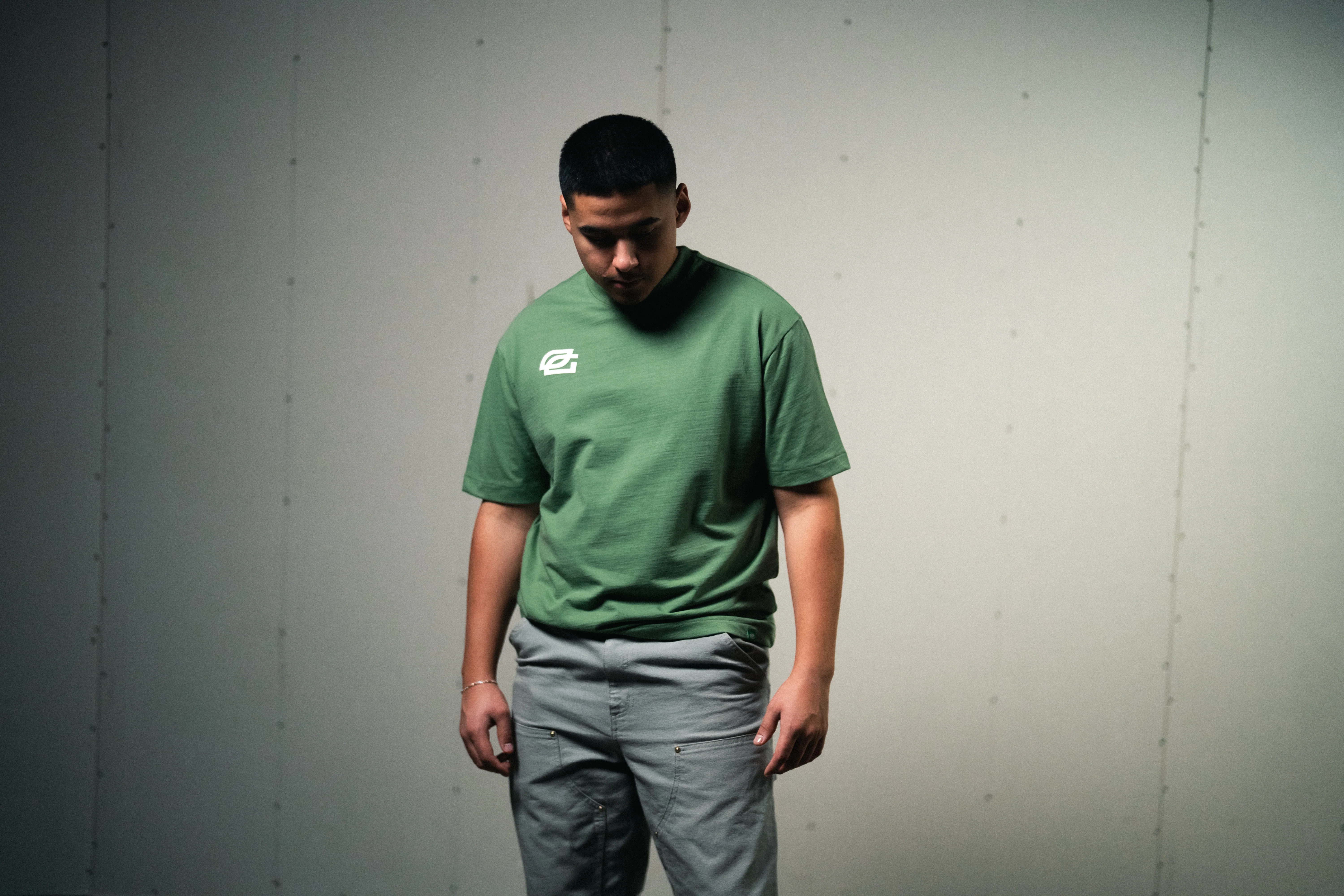 Seasonal Logo Tee in Fatigue Green - Image 7