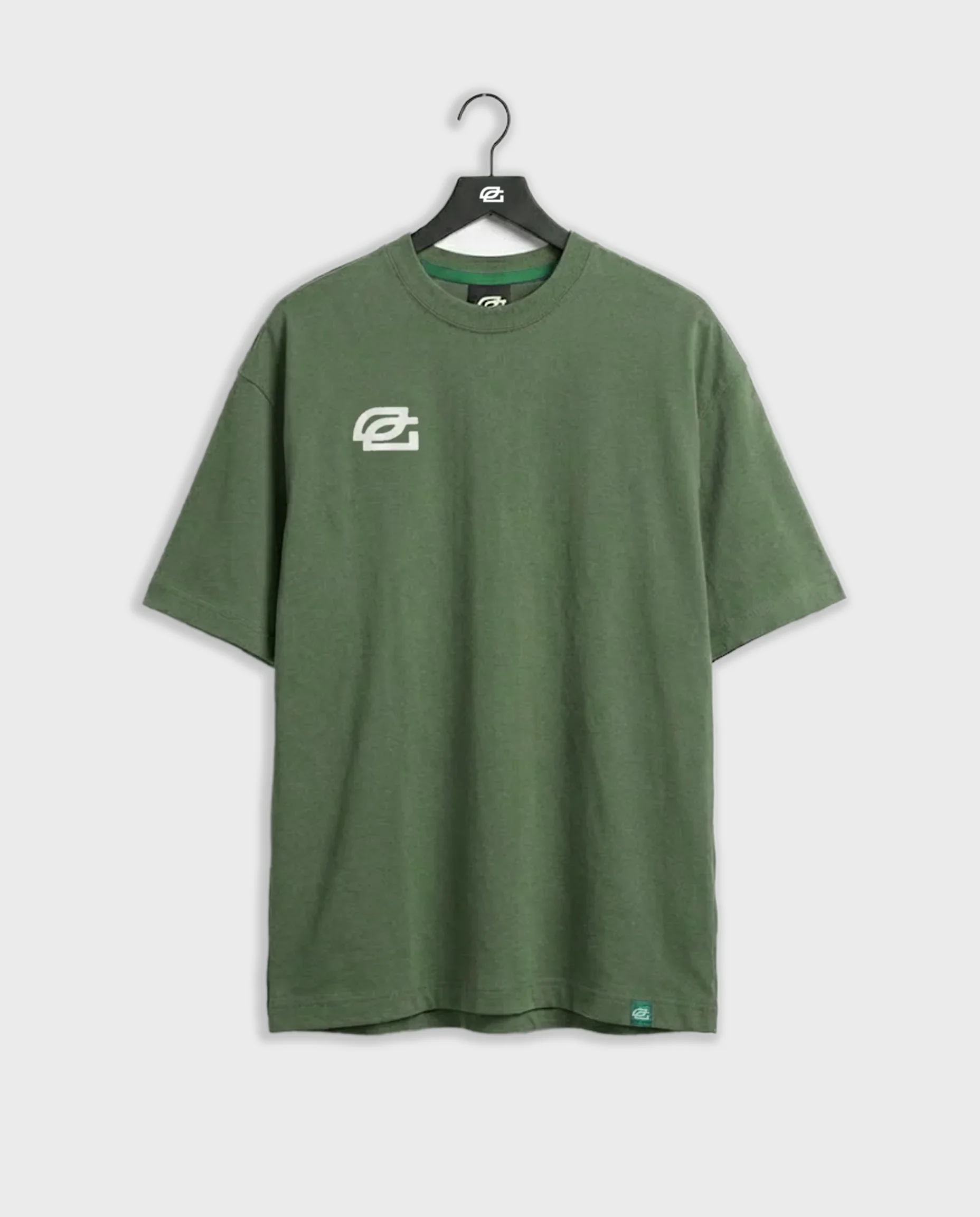 Seasonal Logo Tee in Fatigue Green - Image 9