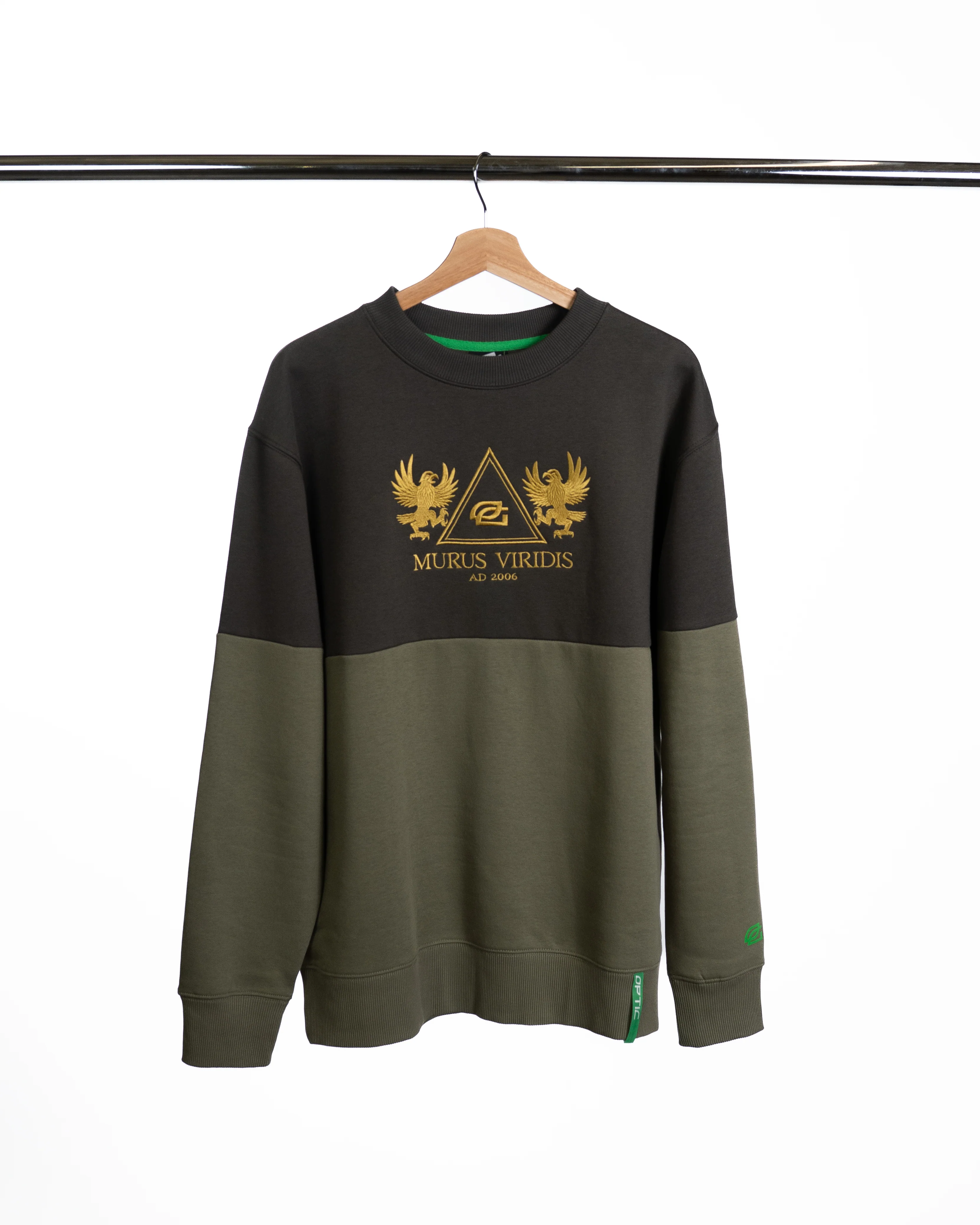 Murus Viridis Colorblock Crewneck - Image 4